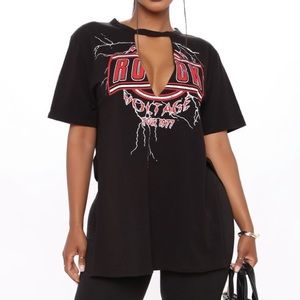 Rock Don’t Stop Tunic Top